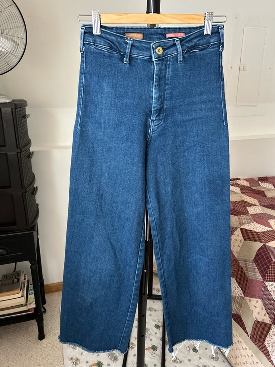 Pilcro Denim - Pilcro Anthropologie The Skipper Wide Leg Jean 27